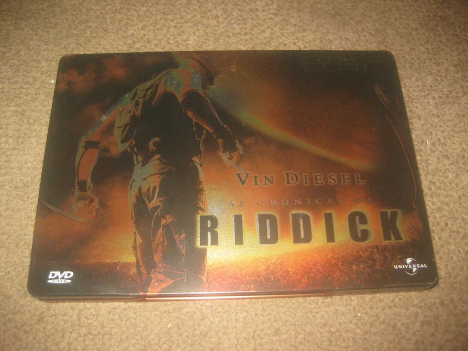 "As Crónicas de Riddick" com Vin Diesel numa Edição Especial com 2 DVDs e em Steelbook!