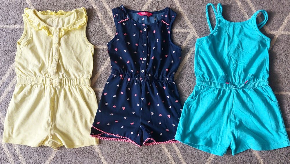 Mega paka zestaw ubrań na lato dziewczynka 98/104