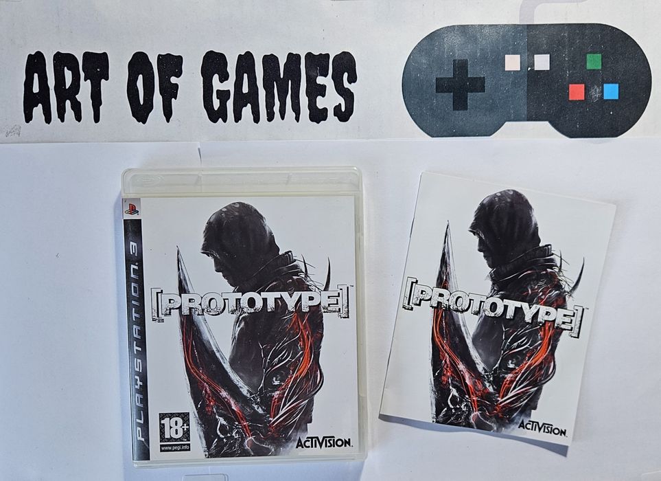 Prototype Ps3 Playstation 3 Komplet 3xA