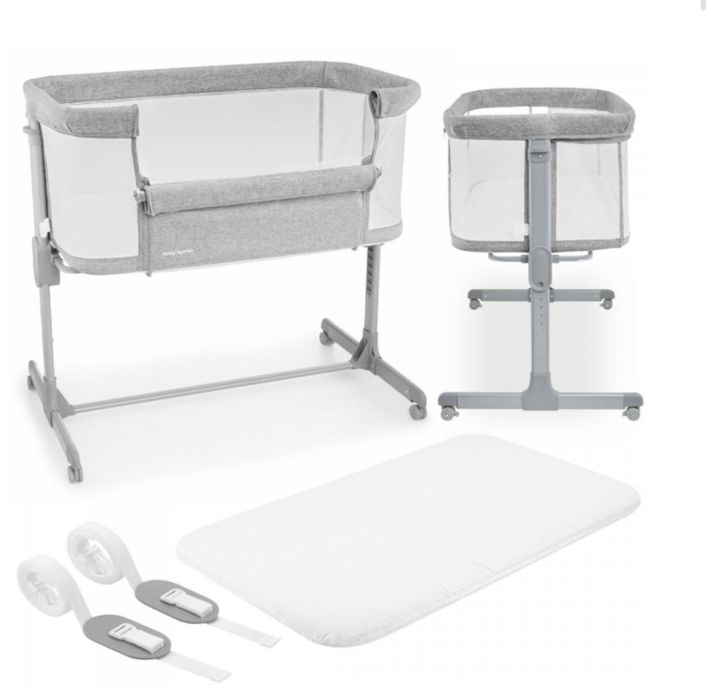 Łóżeczko dostawne dla niemowłąt Moby-System LUNA 3w1 dla dzieci