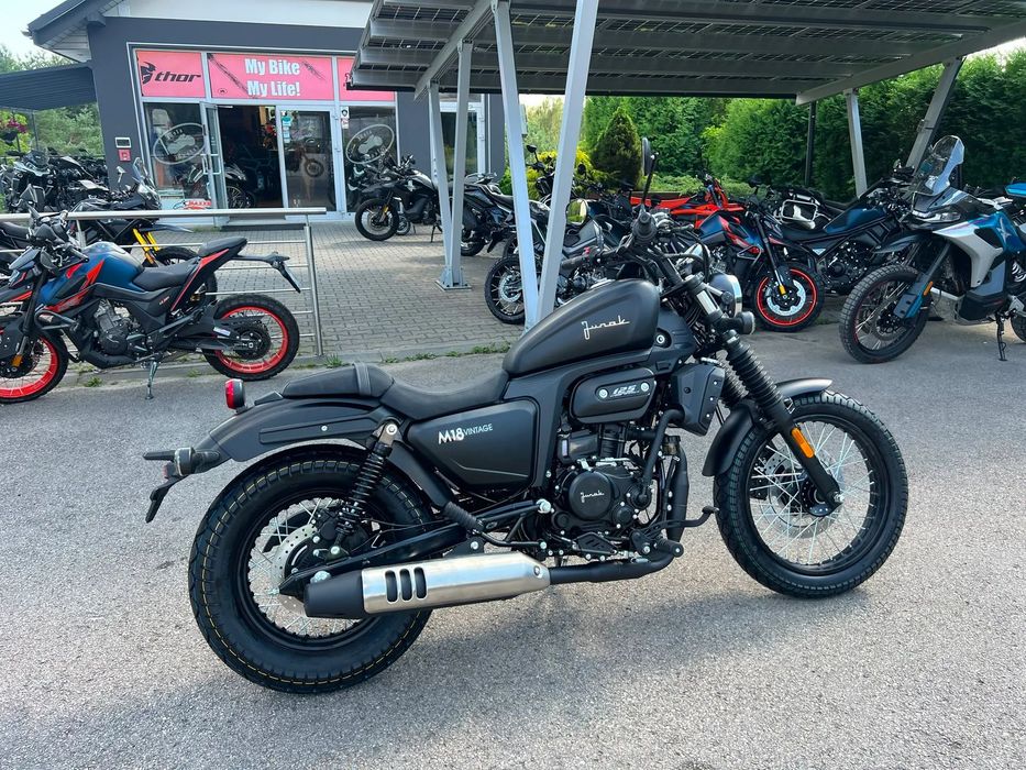 Junak M18 Junak 125 M18 Vintage na prawo jazdy kat. B Dulowa od ręki