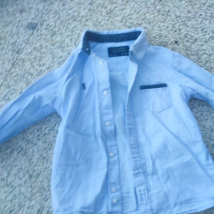 Camisa azul clara mayoral