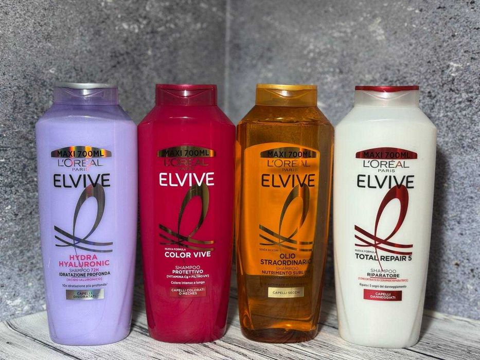 Шампунь Loreal Elvive 700 мл,4 види