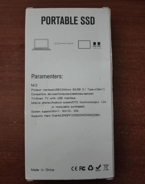 Disco externo SSD 30TB