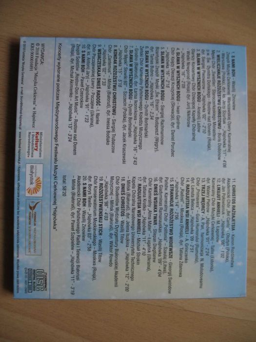 Kolędy Prawosławne CD