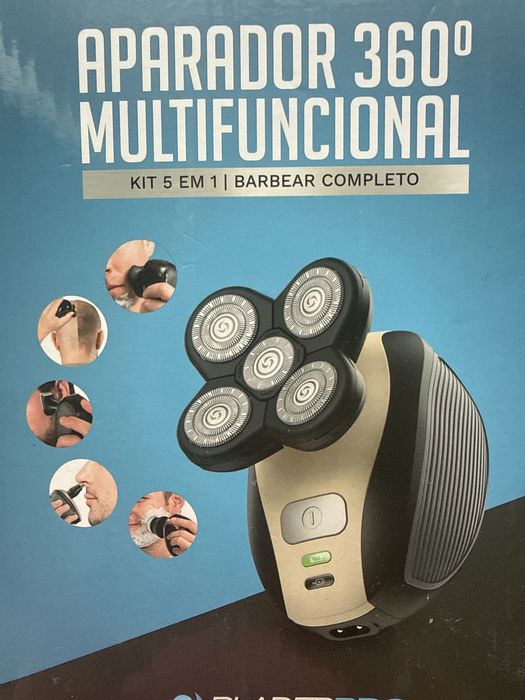 Máquina de Barbear Aparador 360º multifuncional