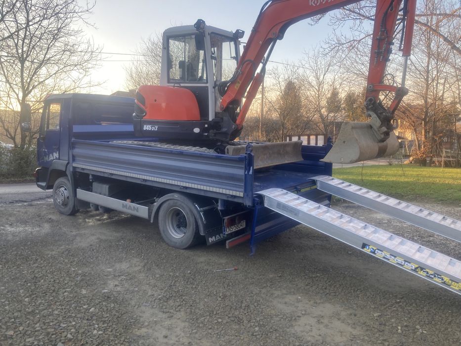 Transport wywrotką, kruszywo, ziemia, beton, wywóz gruzu