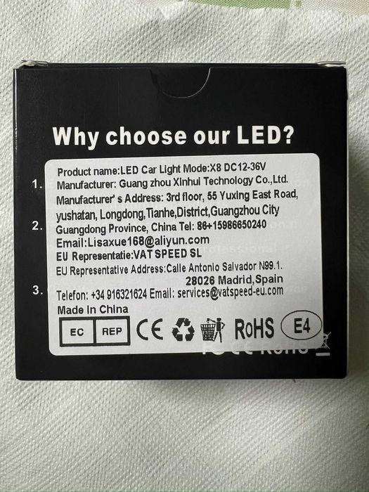 Lampadas Auto Led H4