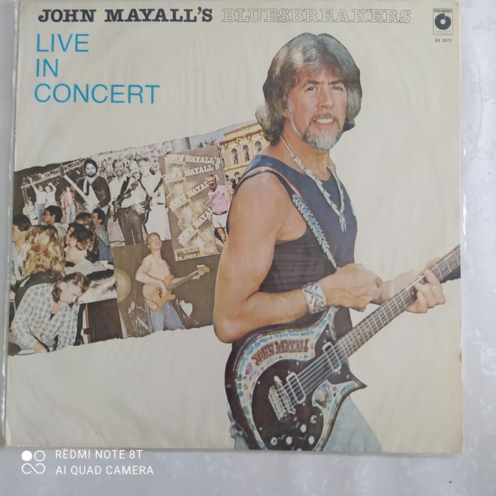 Płyta winylowa John Mayall. Wyprzedaż prywatnej kolekcji.