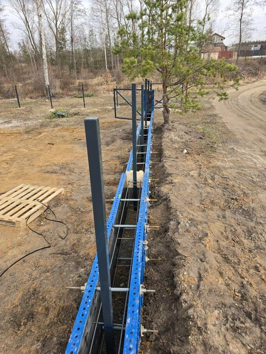 Оренда металевої дрібнощитової опалубки/колони,фундамент,горизонтальна