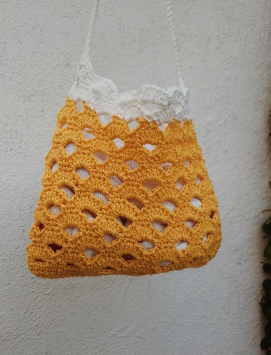 Mala tiracolo crochet