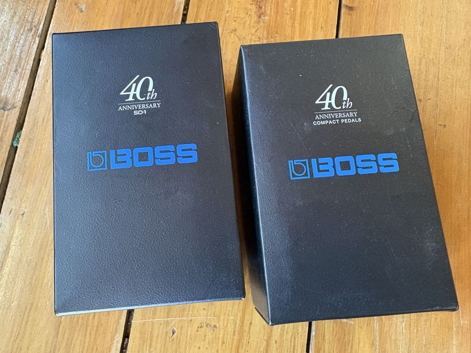 Boss SD,  Boss DS  40 aniversario