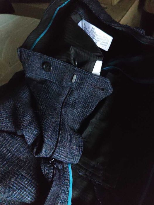 Джинсы брюки Next trousers United Kingdom w34 check grey.
