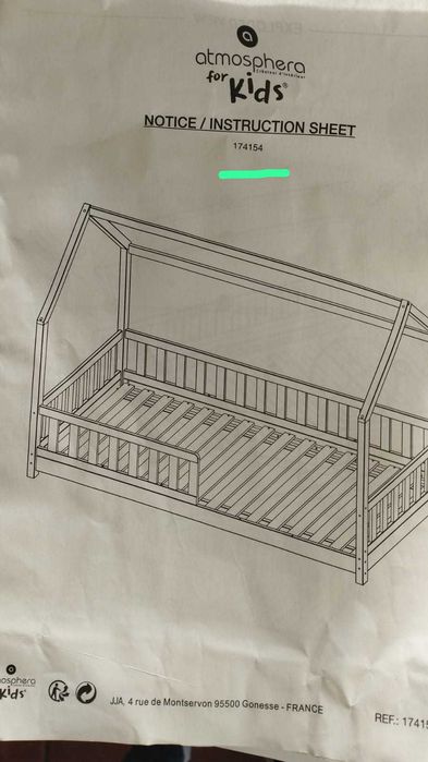 Cama Montessori - criança - 145,5x98x195