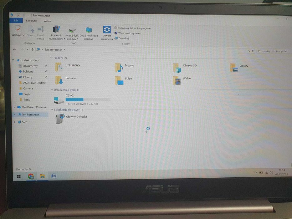 Laptop ASUS UX410U SSD