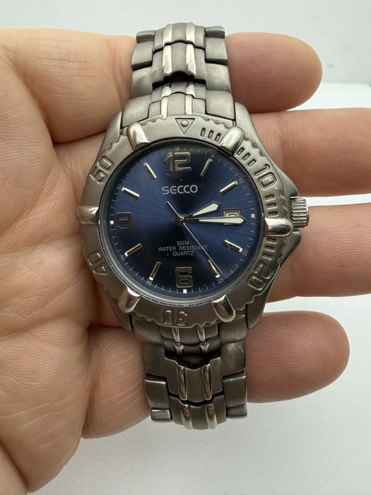 Zegarek męski Secco Titanium Quartz