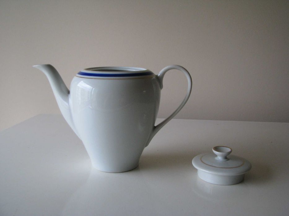 Dzbanek porcelanowy, imbryk Wawel Ruszczyński model Julita lata 60-te