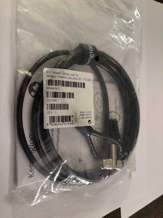 Cadeado Antirroubo Kensington N17 Keyed Laptop