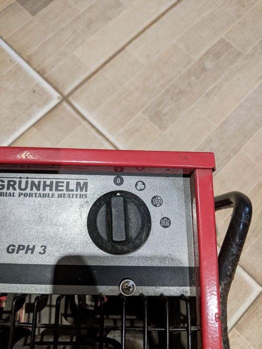Обігрівач термо-пушка grunhelm GPH 3