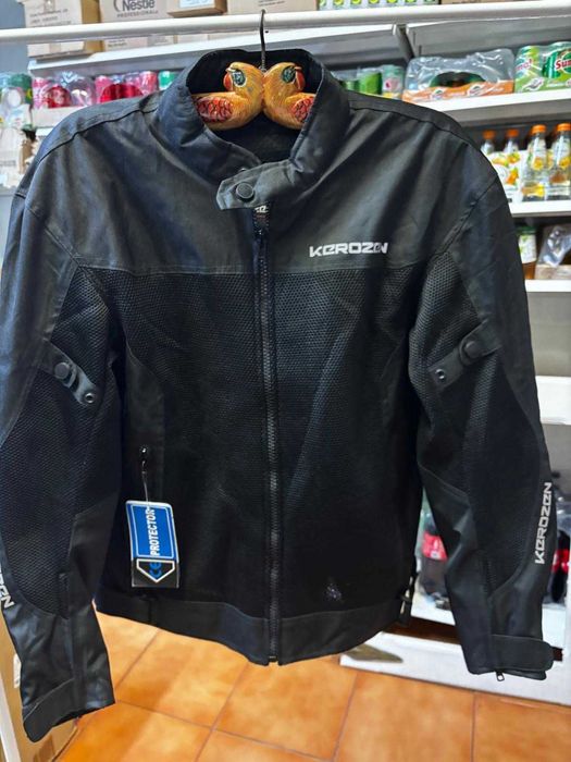 Blusão de motard