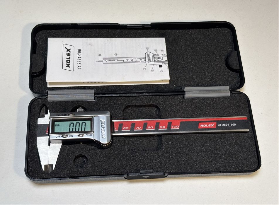 Profesjonalna Suwmiarka Cyfrowa HOLEX ABS 100 mm (41 2821) – Jak NOWA