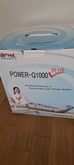 Pressoterapia, POWER Q1000 PLUS aparat do drenażu limfatycznego