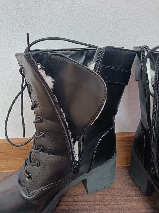 Kozaki zimowe damskie 38