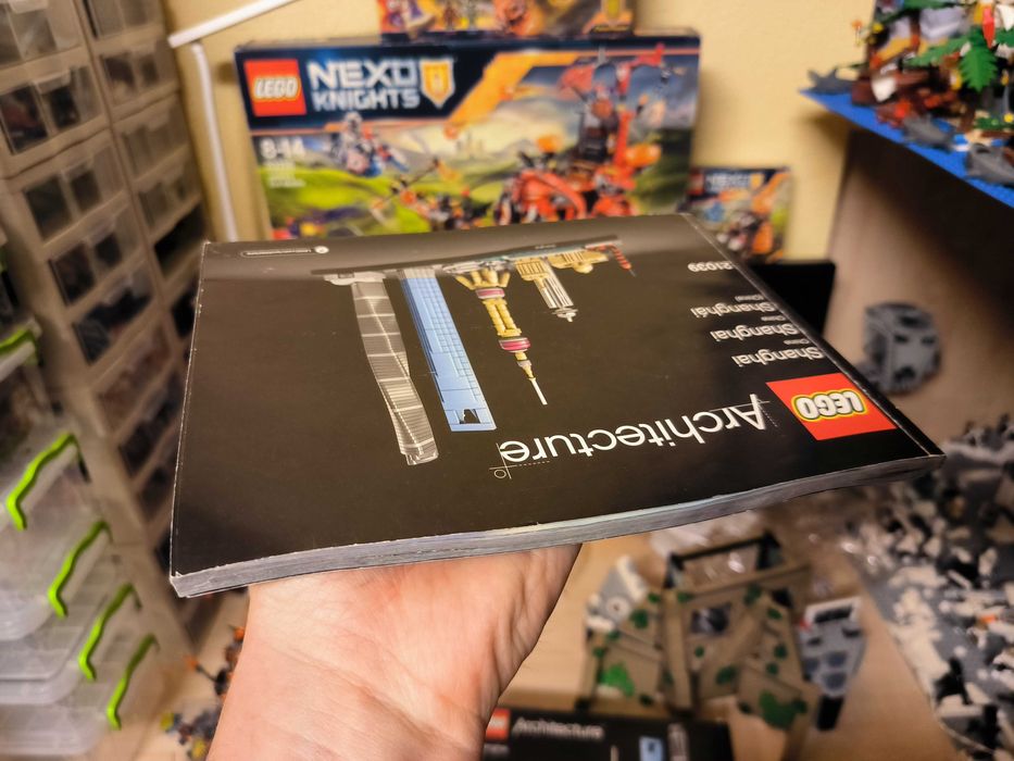 Повний Lego Architecture 21039 Skylines Shanghai Шанхай Архітектура