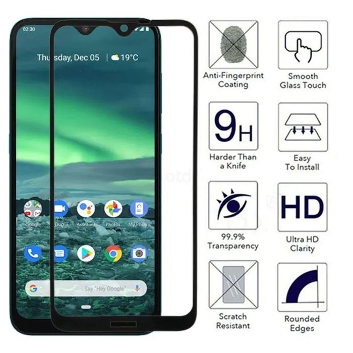 Nokia 5.3 стекло защитное на весь экран
