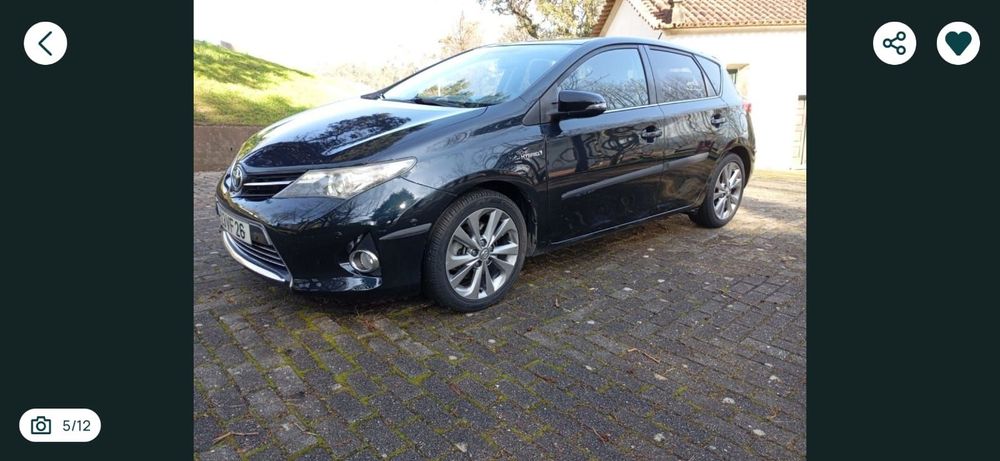 Toyota Auris 1.8 HSD Exclusive+Navi