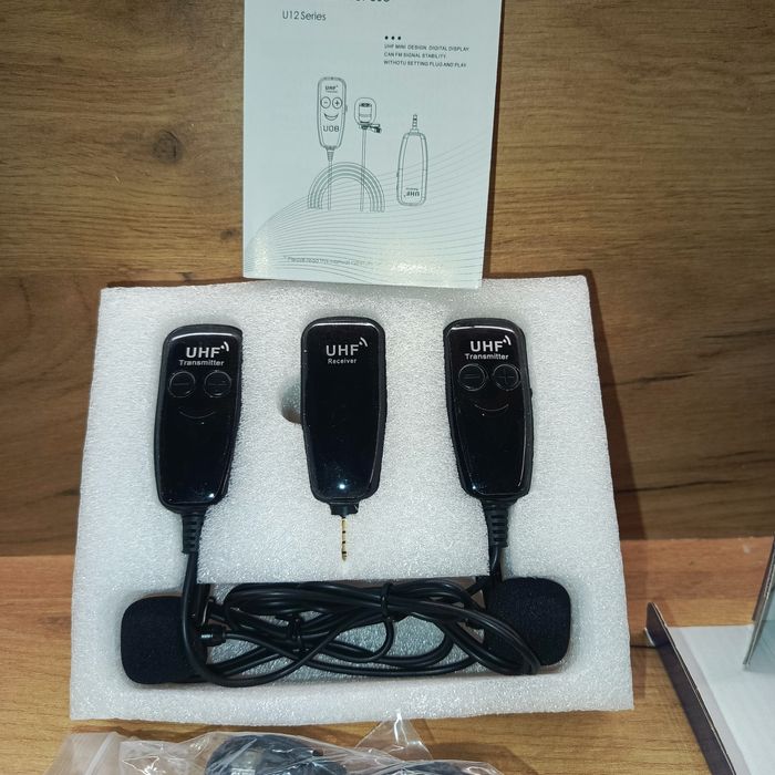 Bezprzewodowy mikrofon XIAOKOA do smartfona, bezprzewodowy mikrofon kr