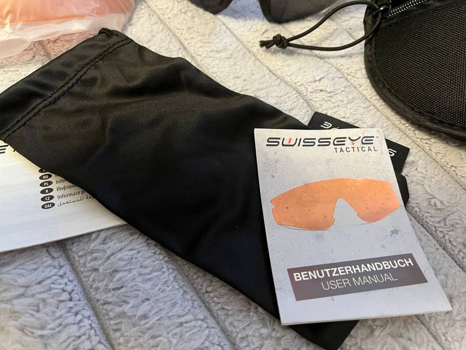 Тактичні окуляри Swiss Eye Raptor зі змінними лінзами