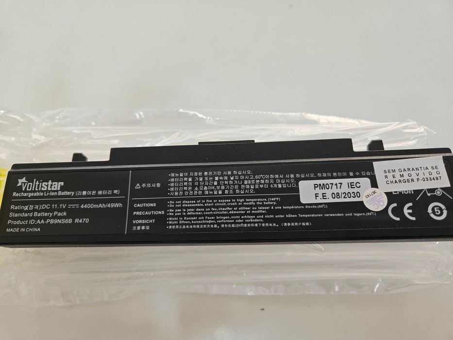 Bateria compatível Samsung AA-PB9NS6B 11.1V 4400mAh nova