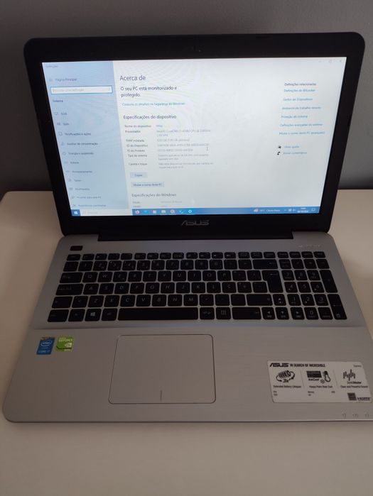 Bom estado ASUS portátil x555L