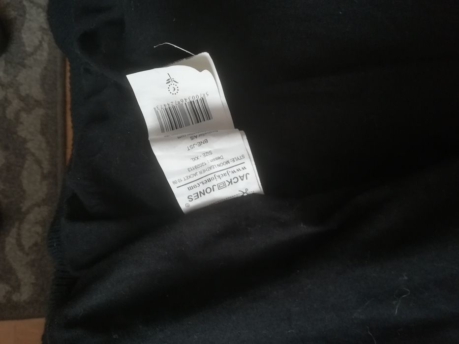 Jack & Jones xxl oryginalna skóra naturalna nowa jak XL 62 cm wys 0zł.