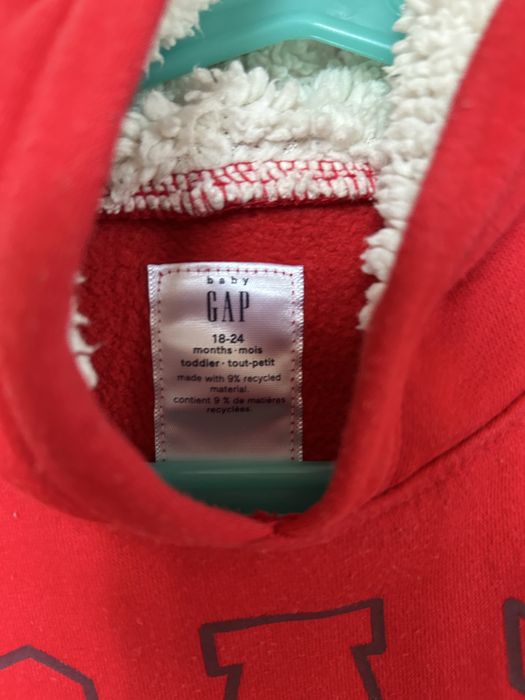 Bluza z kapturem gap 86-92