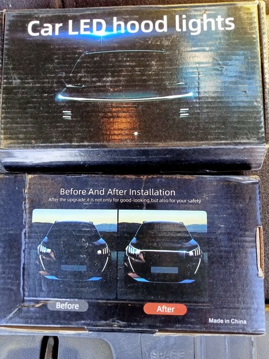 Luzes leds para capo de carros