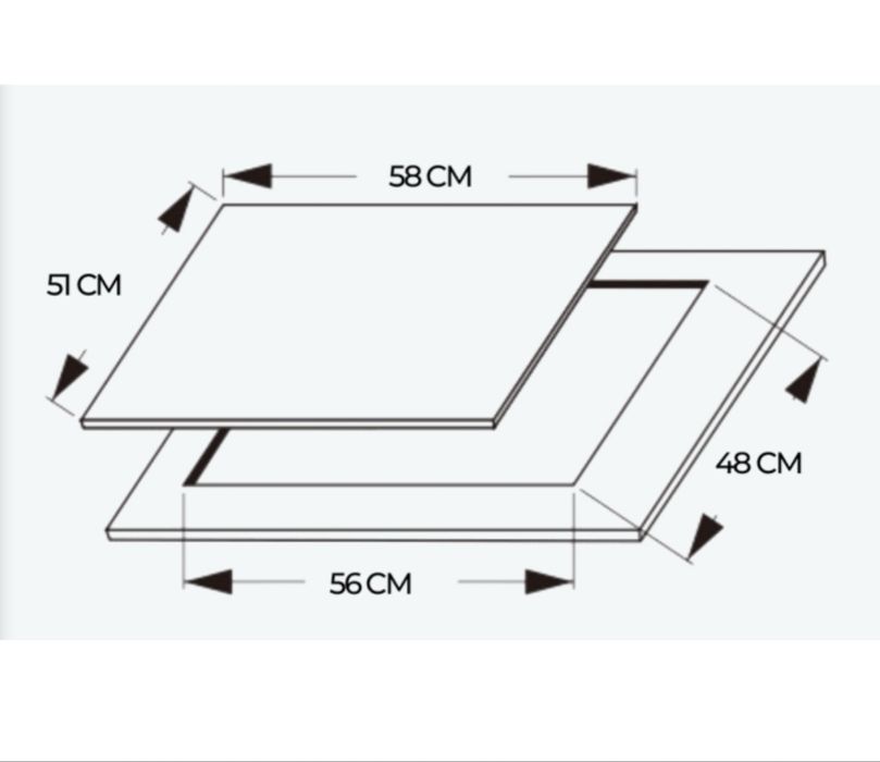 Placa fogão NOVA cecotec com garantia