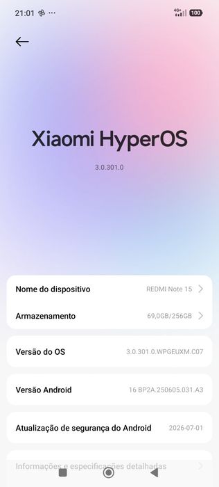 Vendo telemóvel como novo