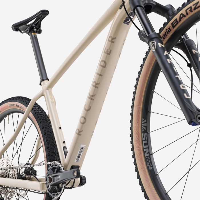 Bicicleta BTT XC Semirrígida 29" Quadro Alumínio RACE 540 Bege