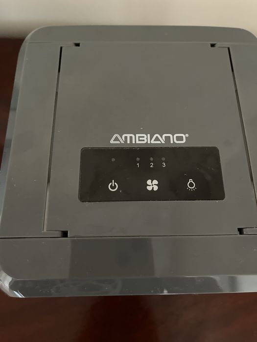 Mini Refrigerador de ar com iluminação Led