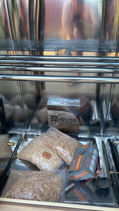 Продам новую дубовую коптилку, коптильню - древос 4в1