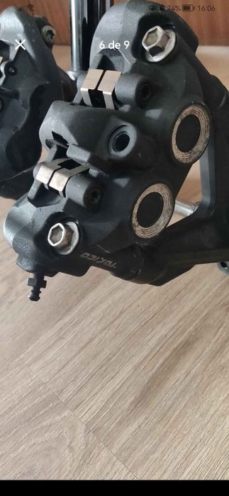 Suspensão invertida completa kawasaki