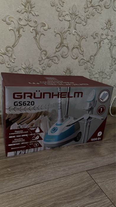 Вертикальний відпарювач стаціонарний Grunhelm GS620