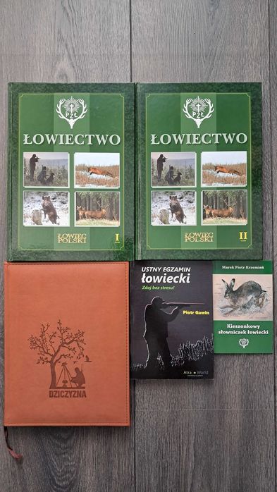 Zestaw książek do egzaminu łowieckiego