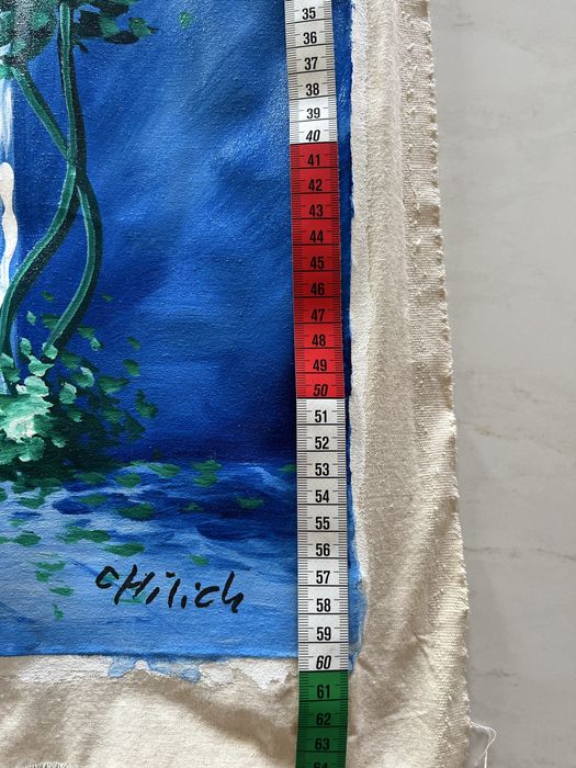 Tela pintada à mão