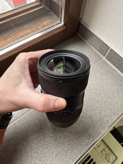 Sigma 18-35 1.8 DC для Canon