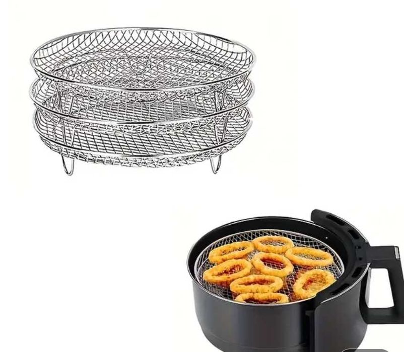Grelha 3 Andares para Air Fryer