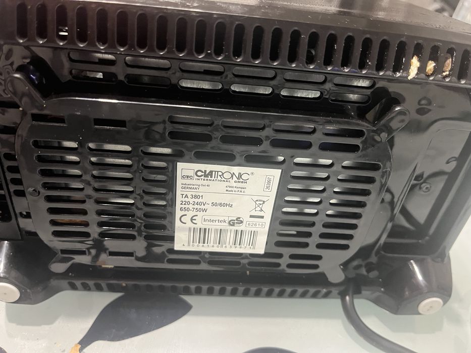 Тостер clatronic