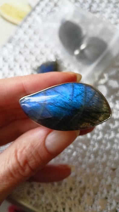 Натуральный камень лабрадор кольца, амулет